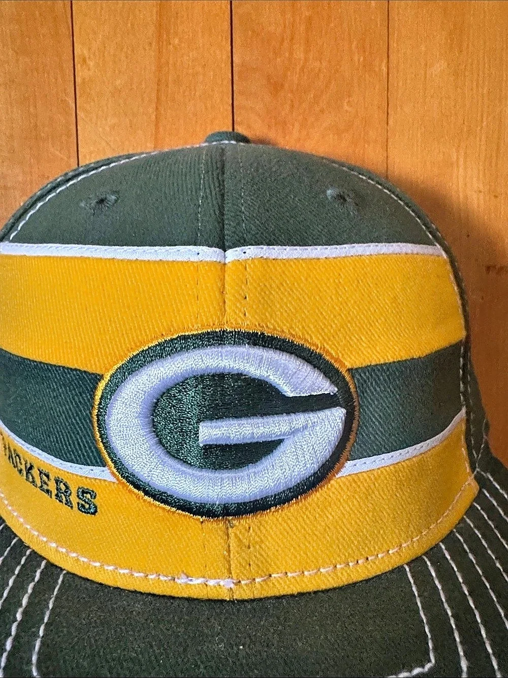 Reebok Green Bay Packers NFL Equipment OnField Hat Green & Gold boys Fitmax 70